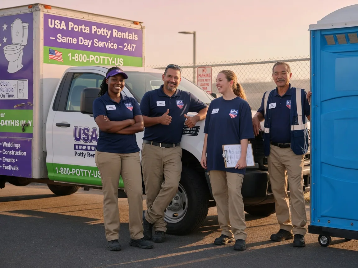 Porta Potty Rental company in Dublin, IN