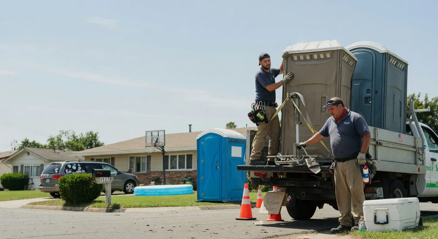 Porta Potty Rental in Dublin, IN near me
